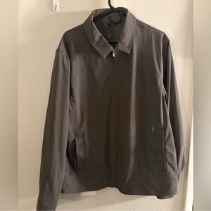 Men's Classic Zip-Up Jacket - Gray